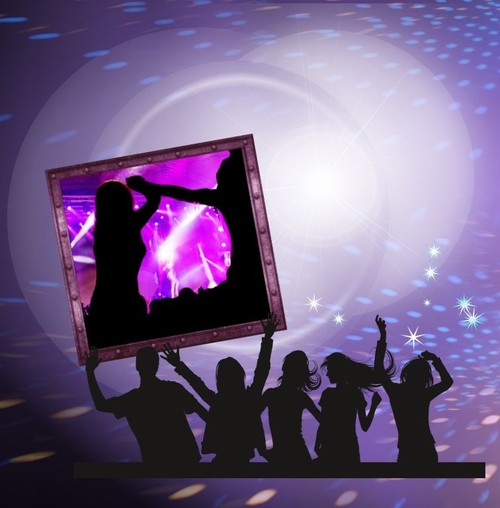 Обложка/Обратная сторона — Фотокнига на девичник «Вечеринка»