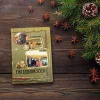 Акция | Скидка 50% на ежедневники - Ежедневник с фотообложкой