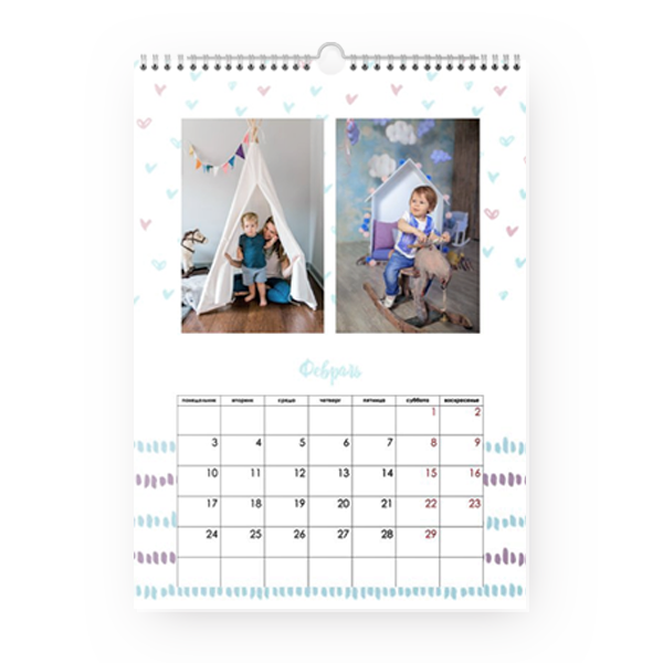 Акция | Идеи новогодних подарков - Фотокалендари перекидные