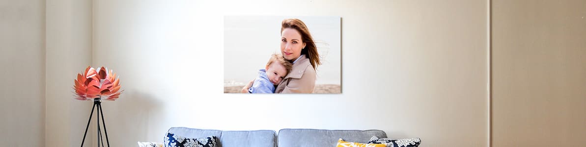 Акция | -50% на Фотокартины на пластике - Нижний баннер